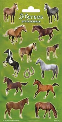 Totum Stickervel paarden