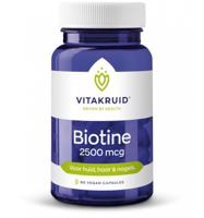 Vitakruid Biotine 2500 mcg Huid & Haar Capsules - thumbnail