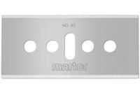 Reservemes martor rechthoekig nr. 45 | 10 stuks - thumbnail