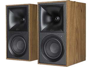Klipsch: The Fives Draadloze Boekenplank Speakers 2 stuks - Mat Zwart