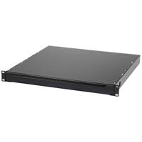 Apranet 26512476 19 inch Inschuifsysteem voor patchkast 1 HE Zwart - thumbnail