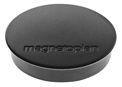 magnetoplan Magneet Discofix Standard (Ø x h) 30 mm x 8 mm Rond Zwart 10 stuk(s) 1664212