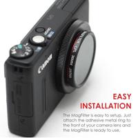Carry Speed - Magfilter Polarizer Filter - 42 mm - Compacte Uitrusting - Geschikt voor Sony RX100/HX10/HX20/HX30V - thumbnail
