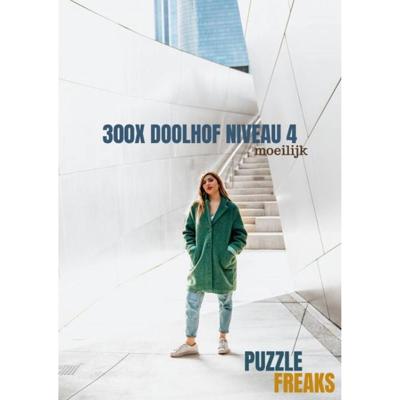 300X Doolhof Niveau 4 - Puzzle Freaks - Paperback (9789464188899)