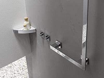 Emco Loft hoekkorf met uitneembare inzet wit/chroom 054500103