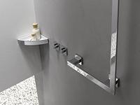 Emco Loft hoekkorf met uitneembare inzet wit/chroom 054500103 - thumbnail