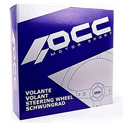 Race stuurwiel OCC Motorsport OCCVOL015 Zwart Leer Ø 35 cm Race stuurwiel OCC Motorsport OCCVOL015 Zwart Leer Ø 35 cm