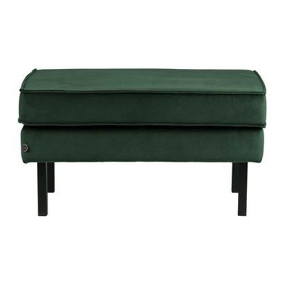 WOOOD Hocker 'Rodeo' Velvet, kleur Groen