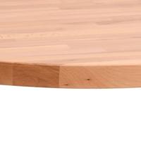 Tafelblad rond Ø40x4 cm massief beukenhout - thumbnail