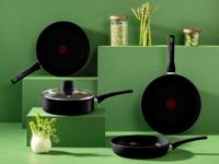 Tefal Kookgerei Tefal renew black koekenpan 20 cm zwart - thumbnail