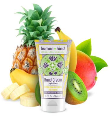 Human+Kind Hand elleboog voet creme tropical vegan 50 Milliliter