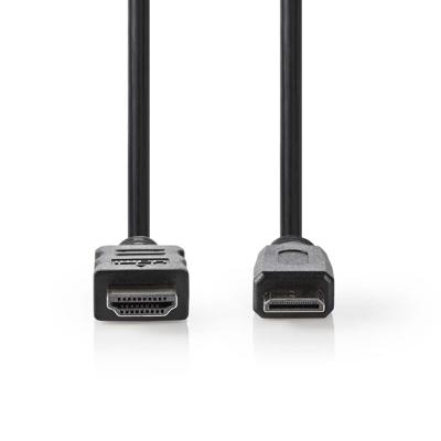 Nedis CVGB34500BK20 High Speed Hdmi-kabel Met Ethernet Hdmi-connector - Hdmi-miniconnector 2,0 M Zwart