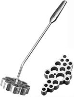 Plate-it - Bunuelos rosettes 3-dlg rvs - thumbnail