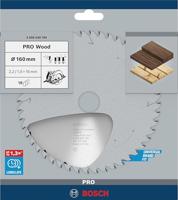Bosch Accessoires Cirkelzaagblad Standard for Wood Speed 160 x 16 x 2,4 mm, 18 1st - 2608640785 - thumbnail