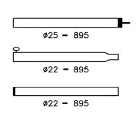 Campking Tentstok 25mm 170/250cm - thumbnail