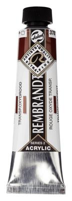 Rembrandt Acrylverf Tube 40 ml - Transparantoxydrood 378