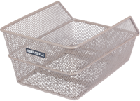 BASIL Fietsmand cento s 36 x 26 x 18 cm - nude metallic - thumbnail