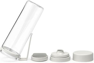 Brabantia Make & Take waterfles met zeef 0,5 liter light grey Brabantia Make & Take waterfles met zeef 0,5 liter light grey