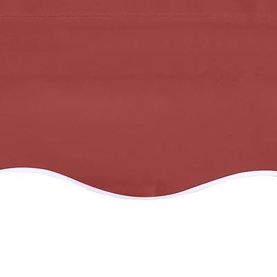 VidaXL Vervangingsdoek voor luifel 6x3 m bordeauxrood