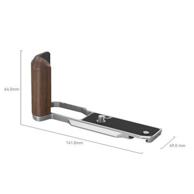 SmallRig 4803 Wooden L-Shape Grip for Nikon Z fc, zilver