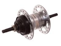 Shimano versnellingsnaaf nexus 3 sg-3r40 v-brake / rollerbrake 36 gaats zilver - thumbnail