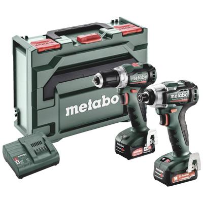 Metabo BS 12 BL + SSD 12 BL Accu Combo set 12V | 2 x 2.0 Ah, SC 30 | metaBOX 118 L - 685228000 Metabo BS 12 BL + SSD 12 BL Accu Combo set 12V | 2 x 2.0 Ah, SC 30 | metaBOX 118 L - 685228000