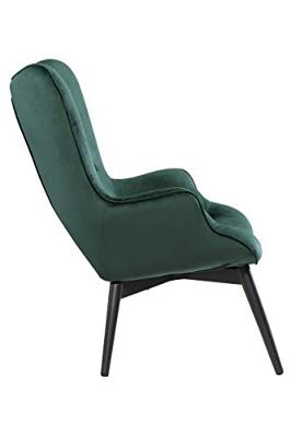 Artistiq Fauteuil 'Anderson', Velvet, kleur Groen