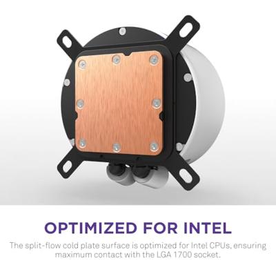 NZXT kraken elite 240 rgb waterkoeling (wit)