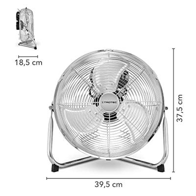 Trotec Vloerventilator TVM 12 chroom | 37 Watt - TRO014301 Trotec Vloerventilator TVM 12 chroom | 37 Watt - TRO014301