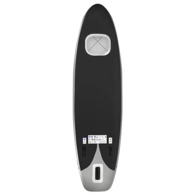 Stand Up Paddleboardset opblaasbaar 330x76x10 cm zwart - thumbnail
