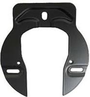 Axa defender/victory of solid - fiets slotplaat - zwart - 80cm - art - thumbnail