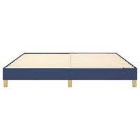 Boxspringframe stof blauw 180x200 cm - thumbnail