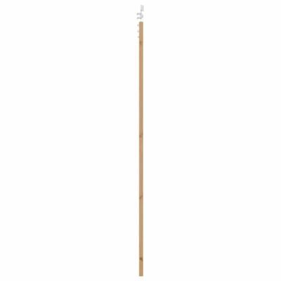 Schuifdeur ORKDAL Bruin 83 x 232 cm Hout en metaal