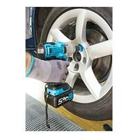 HAZET Accu-slagmoersleutel 9212-010 · Losdraaimoment maximaal [Nm]: 700 Nm · 1/2 inch (12,5 mm) vierkant massief · Lengte: 204 mm - thumbnail