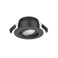 Lyora Led inbouwspotTevo zwart - 3000K - 107121 - thumbnail