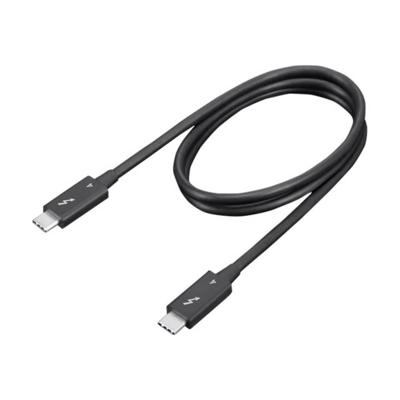 Lenovo 4X91K16968 Thunderbolt-kabel Thunderbolt 4 Thunderbolt (USB-C) stekker 0.70 m Zwart 8K UHD