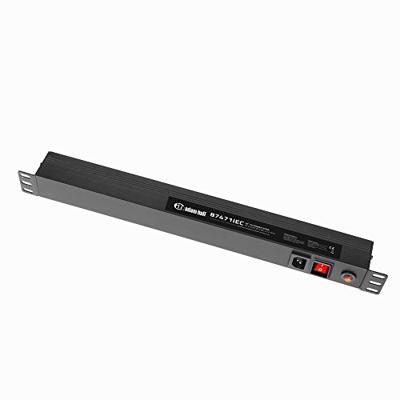 Adam Hall 87471IEC stroomverdeler met 10 IEC outlets en kabels - thumbnail