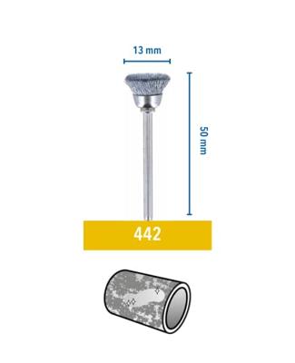Dremel accessoires Staalborstel kommodel 13 mm | 2615044232 - 26150442JA - thumbnail