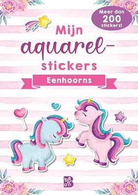 Standaard Uitgeverij Mijn aquarelstickers - eenhoorns Standaard Uitgeverij Mijn aquarelstickers - eenhoorns