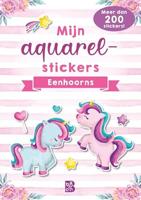 Standaard Uitgeverij Mijn aquarelstickers - eenhoorns - thumbnail