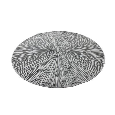 Basic Ronde placemat 38 cm zilver