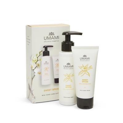 Umami Exclusive Cosmetics Sweet Spices Mini Hand Care Gift Set Vanille & Saffron