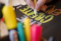 Schetsboek sakura 80 zwarte vellen 130x210mm zwart - thumbnail