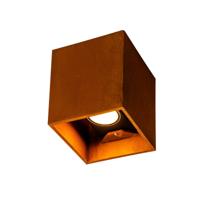 SLV Up - downlighterRusty Square 18cm roestbruin - 1004650 - thumbnail