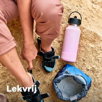 Hydro Flask 32 Oz Wide Flex Straw Cap Thermosfles Black 946 ml