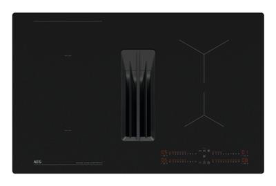 AEG Kookplaat met afzuiging - 6000 ComboHob met brugfunctie SaphirMatt® 80 cm NCH84B03CZ