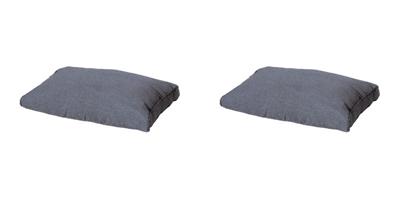 Lounge profi-line soft 73x40 outdoor Manchester denim grey (2 stuks) Madison - Madison Lounge profi-line soft 73x40 outdoor Manchester denim grey (2 stuks) Madison - Madison