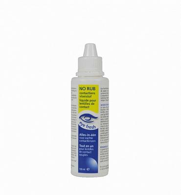 Eye Fresh Lenzenvloeistof Alles-In-1 No Rub Mini 100ml Eye Fresh Lenzenvloeistof Alles-In-1 No Rub Mini 100ml