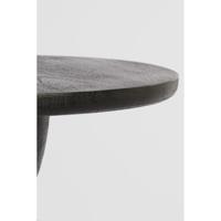 Light & Living Bijzettafel Torir - Zwart - Ø40cm - thumbnail