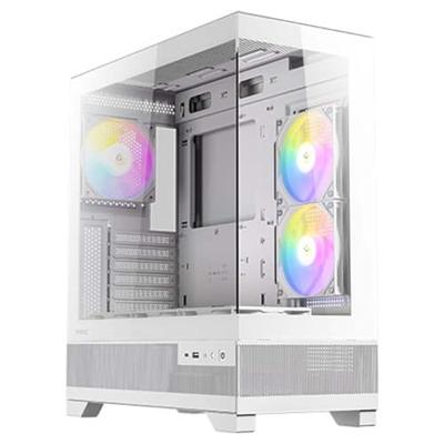 Antec cx700 elite rgb midi tower behuizing (wit | 2x usb-a | tempered glass)